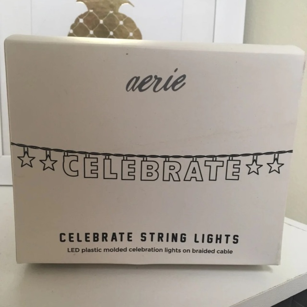 celebrate string lights
